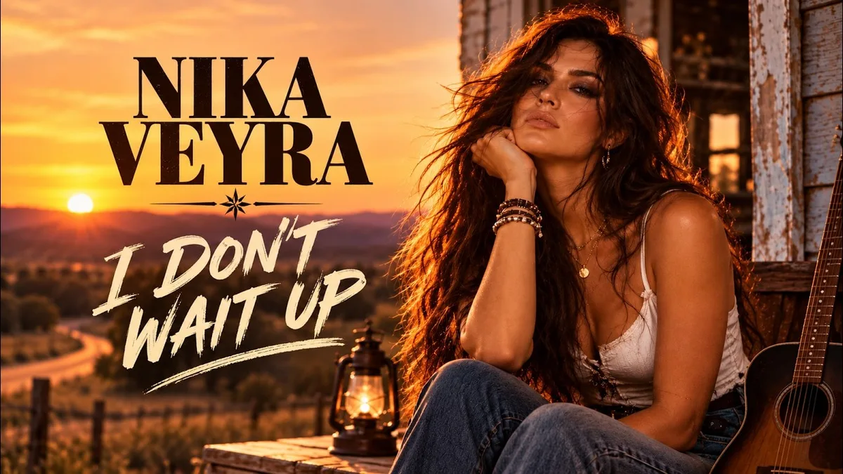 I Don't Wait Up — NIKA VEYRA artwork