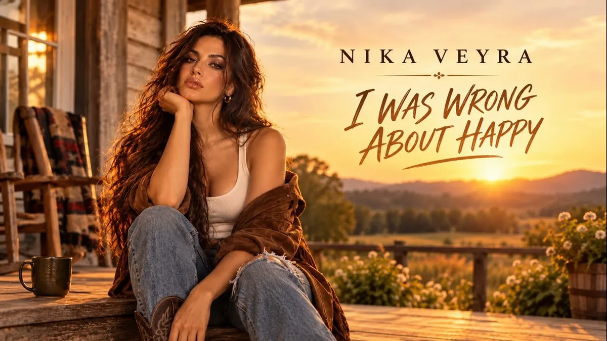 I Was Wrong About Happy — NIKA VEYRA artwork